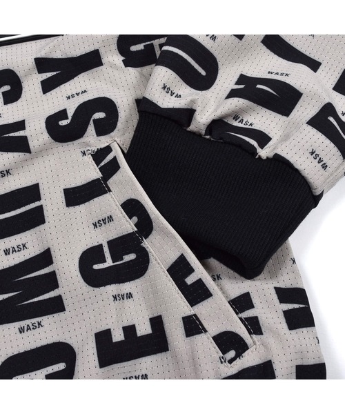 WASK（ワスク）の「WASK/袖 テープ 無地 ロゴ 柄 クールドッツ ブルゾン (100~160cm)（ブルゾン・キッズ・ブルー/ベージュ系その他・140/120/100/130/150/160/110）」の12枚目の写真
