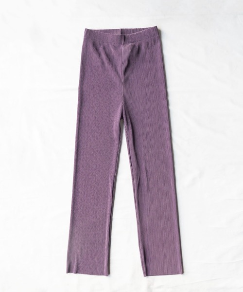 me+em select（ミームセレクト）の「【セルフカット】華奢見えカラープリーツパンツ【新色追加！！選べる１４色展開】（その他パンツ・レディース・パープル/グリーン/オレンジ/アイボリー/ブラック/ブルー/グリーン系その他/ダークグリーン/マスタード/ピンク系その他/テラコッタ/ブルー系その他/ライム/ピンク系その他2・MEDIUM）」の20枚目の写真