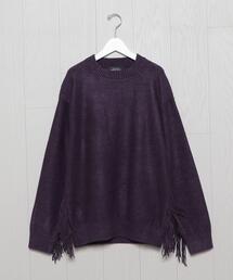 UNUSED アンユーズド 3G crew neck mesh knit UNUSED Womens / 3G crewneck sweater-UNUSEDの通販EQUAL