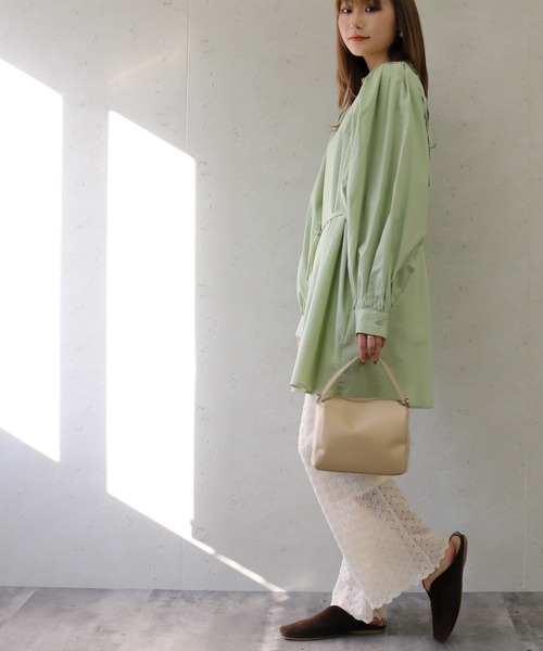 Per sist ence(パーシエンス)の「Per sist ence/パーシエンス レースニットソーフレアパンツ(その他パンツ・レディース・ブラック/ブルー/アイボリー・FREE)」の7枚目の写真