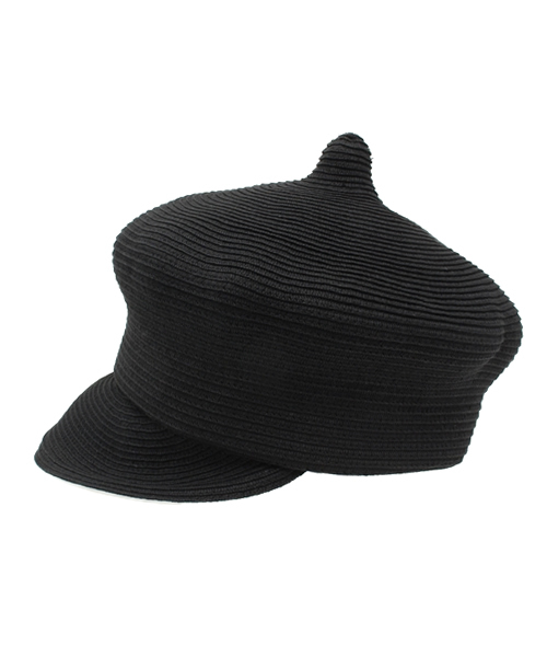 BEAMS BOY(ビームスボーイ)の「●Cableami×BEAMS BOY / ブレード キャスケット 15SS(キャスケット・レディース・ブラック/ベージュ・ONE SIZE)」の4枚目の写真