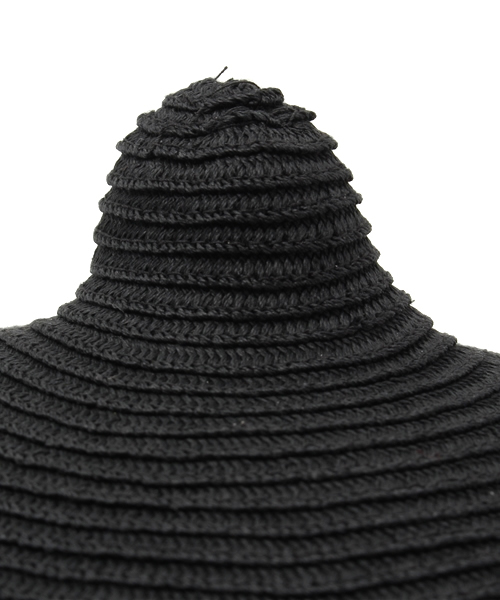 BEAMS BOY(ビームスボーイ)の「●Cableami×BEAMS BOY / ブレード キャスケット 15SS(キャスケット・レディース・ブラック/ベージュ・ONE SIZE)」の8枚目の写真