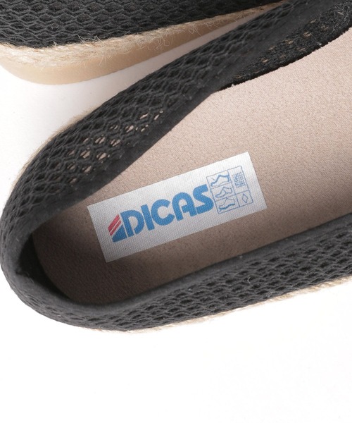 DICAS(ディカス)の「【DICAS(ディカス)】別注メッシュスリッポン(スリッポン・メンズ・ブラック/ベージュ/ブラウン・MEDIUM/LARGE)」の13枚目の写真
