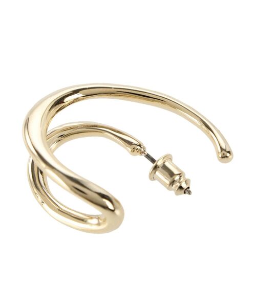 EMODA(エモダ)の「ニュアンスダブルピアス(ピアス(両耳用)・レディース・シルバー/ゴールド・FREE)」の8枚目の写真