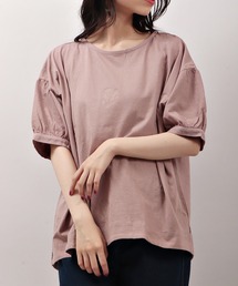 FUNALIVE（ファンアライブ）の「Ladies apparel  フラワー刺しゅうプルオーバー（Tシャツ/カットソー）」