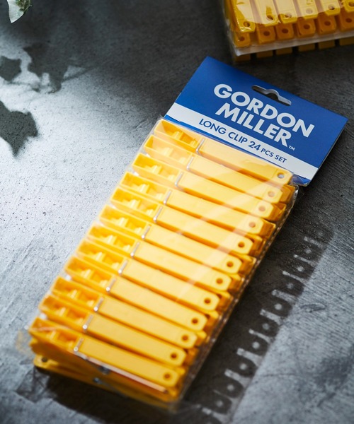 GORDON MILLER（ゴードンミラー）の「GORDON MILLER（ゴードンミラー）クリップ 24ピースセット（ランドリーグッズ・メンズ・ブルー/ホワイト/イエロー・ONE SIZE）」の4枚目の写真