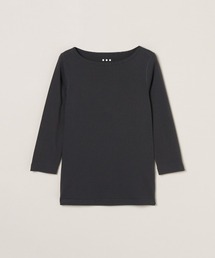 three dots（スリードッツ）の「ジンジャー七分袖（Tシャツ/カットソー）」