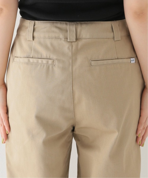 HUF(ハフ)の「【HUF / ハフ】WOMENS SKATE PANT(チノパンツ・レディース・ブラック/ベージュ・30/28)」の22枚目の写真