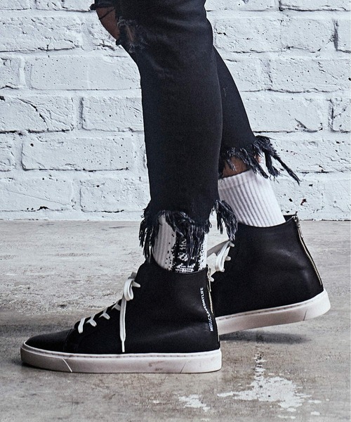 MSML（エムエスエムエル）の「SPLASH SOX（ソックス/靴下・メンズ・ホワイト/ブラック/イエロー・FREE）」の5枚目の写真