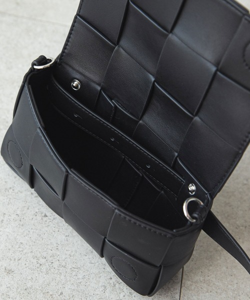 rectangle（レクタングル）の「マルチウェイメッシュバッグ（ショルダーバッグ・レディース・ブラック/ピンク/グリーン・FREE）」の5枚目の写真