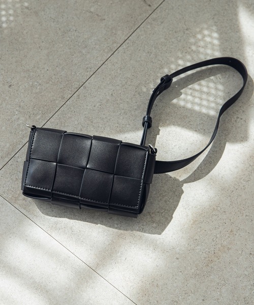 rectangle（レクタングル）の「マルチウェイメッシュバッグ（ショルダーバッグ・レディース・ブラック/ピンク/グリーン・FREE）」の8枚目の写真