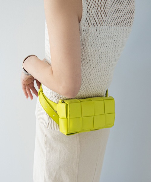 rectangle（レクタングル）の「マルチウェイメッシュバッグ（ショルダーバッグ・レディース・ブラック/ピンク/グリーン・FREE）」の13枚目の写真