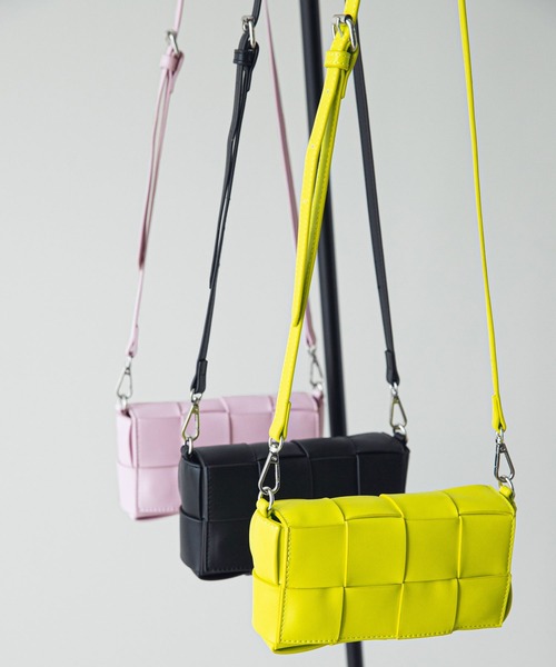 rectangle（レクタングル）の「マルチウェイメッシュバッグ（ショルダーバッグ・レディース・ブラック/ピンク/グリーン・FREE）」の17枚目の写真