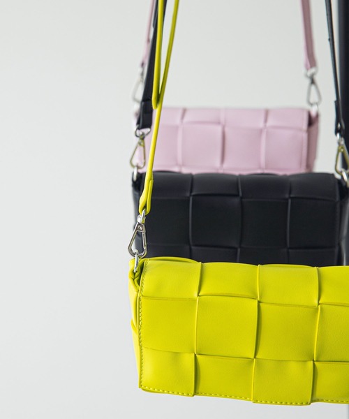 rectangle（レクタングル）の「マルチウェイメッシュバッグ（ショルダーバッグ・レディース・ブラック/ピンク/グリーン・FREE）」の18枚目の写真