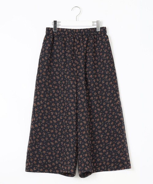 J.PRESS(ジェイプレス)の「【洗える】楊柳フラワープリント キュロット パンツ(その他パンツ・レディース・グレー系5/ネイビー系5・11/7/9)」の8枚目の写真