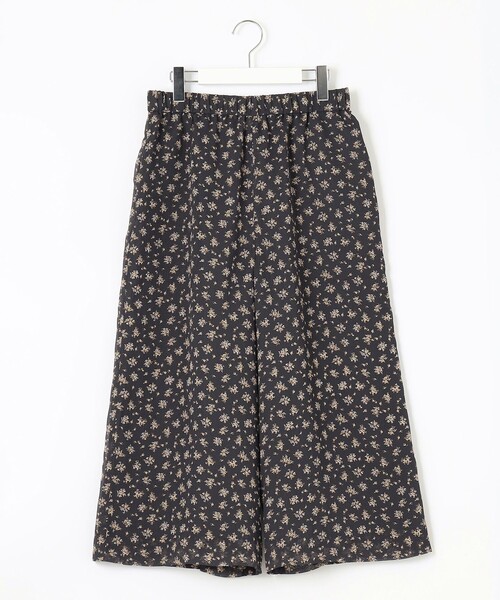J.PRESS(ジェイプレス)の「【洗える】楊柳フラワープリント キュロット パンツ(その他パンツ・レディース・グレー系5/ネイビー系5・11/7/9)」の9枚目の写真
