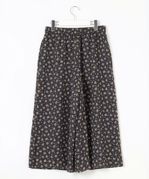 J.PRESS(ジェイプレス)の「【洗える】楊柳フラワープリント キュロット パンツ(その他パンツ・レディース・グレー系5/ネイビー系5・11/7/9)」の10枚目の写真
