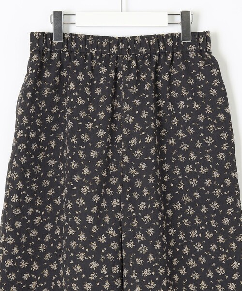 J.PRESS(ジェイプレス)の「【洗える】楊柳フラワープリント キュロット パンツ(その他パンツ・レディース・グレー系5/ネイビー系5・11/7/9)」の11枚目の写真