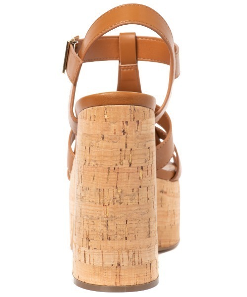 R&E（アールアンドイー）の「【R&E】厚底コルクヒールグルカサンダル（サンダル・レディース・アイボリー/ブラック/ブラウン系その他・S/M/L）」の11枚目の写真
