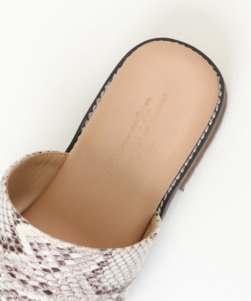 ikka（イッカ）の「トングアニマルサンダル（サンダル・レディース・オフホワイト/ブラック・M/L）」の9枚目の写真