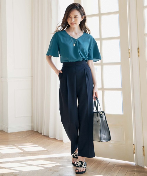 ikka（イッカ）の「トングアニマルサンダル（サンダル・レディース・オフホワイト/ブラック・M/L）」の16枚目の写真