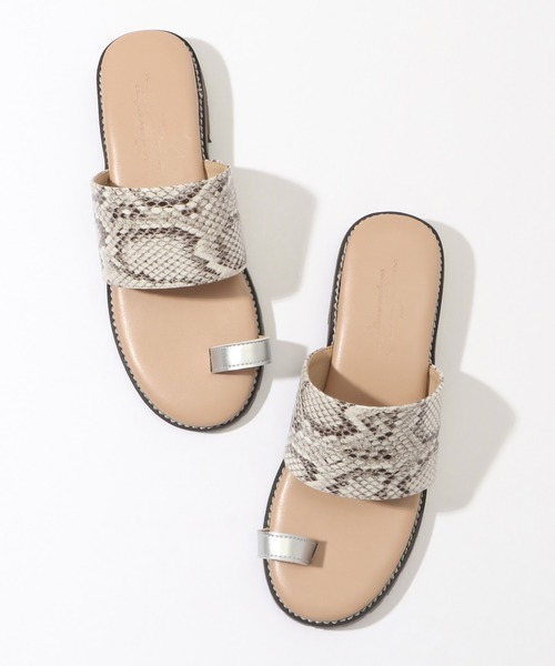 ikka（イッカ）の「トングアニマルサンダル（サンダル・レディース・オフホワイト/ブラック・M/L）」の17枚目の写真