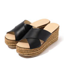 TOMORROWLAND  | TOMORROWLAND コルクウェッジサンダル(サンダル)