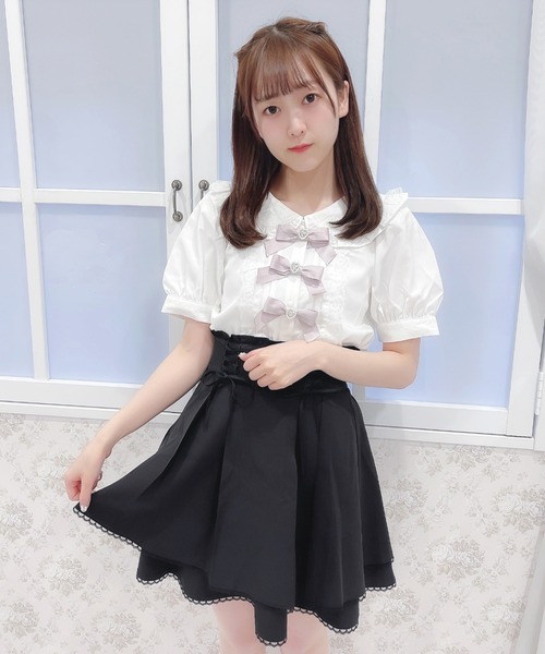 threetimes シナモンスカート 黒 シズニルック threetimes シナモンスカート 黒 シズニルック - メルカリ
