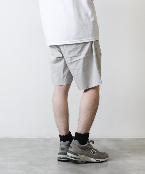 ATTACHMENT(アタッチメント)の「【 直営店・ZOZOTOWN限定 】タイプライタークロスオーバーストレッチショーツ / TYPEWRITER CROSSOVER STRETCH SHORTS(その他パンツ・メンズ・ライトグレー/ブラック/グレー系その他・2/3/1)」の8枚目の写真