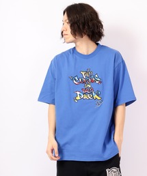 RE730 ロゴワッペン ビッグシルエットルーズ半袖Tシャツ