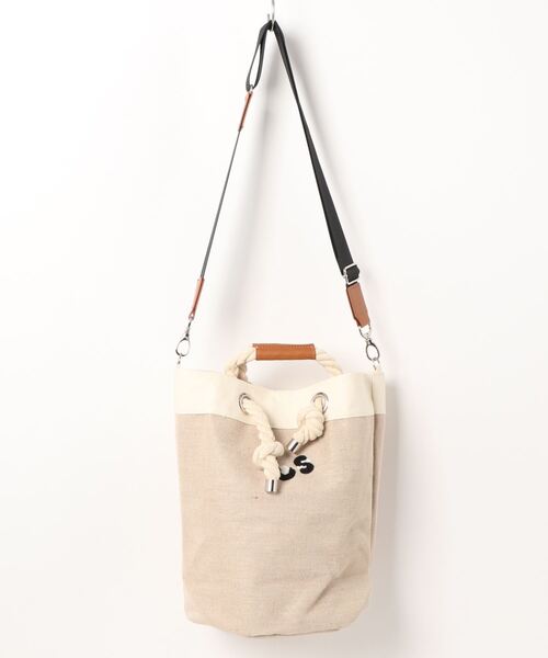 SNOOPY（スヌーピー）の「SNOOPY　JUTE SAGARA ROUND BAG / スヌーピー ジュートサガララウンドバッグ（ショルダーバッグ・レディース・その他2/その他1・FREE）」の10枚目の写真