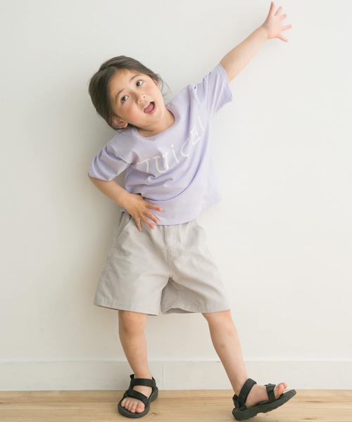 URBAN RESEARCH DOORS（アーバンリサーチドアーズ）の「サマーコールショーツ(KIDS)（その他パンツ・キッズ・グレー系その他/パープル・105/120/135）」の16枚目の写真