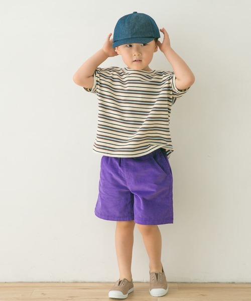 URBAN RESEARCH DOORS（アーバンリサーチドアーズ）の「サマーコールショーツ(KIDS)（その他パンツ・キッズ・グレー系その他/パープル・105/120/135）」の8枚目の写真