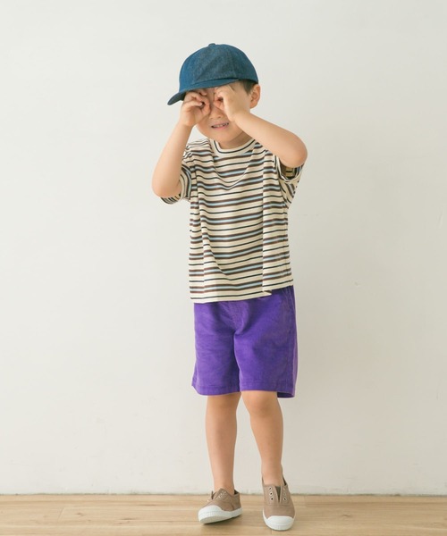 URBAN RESEARCH DOORS（アーバンリサーチドアーズ）の「サマーコールショーツ(KIDS)（その他パンツ・キッズ・グレー系その他/パープル・105/120/135）」の17枚目の写真