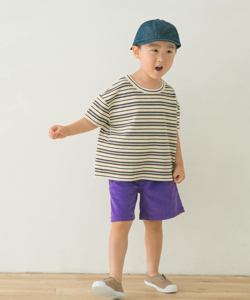URBAN RESEARCH DOORS（アーバンリサーチドアーズ）の「サマーコールショーツ(KIDS)（その他パンツ・キッズ・グレー系その他/パープル・105/120/135）」の10枚目の写真