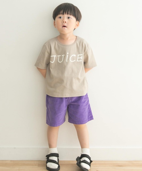 URBAN RESEARCH DOORS（アーバンリサーチドアーズ）の「サマーコールショーツ(KIDS)（その他パンツ・キッズ・グレー系その他/パープル・105/120/135）」の4枚目の写真