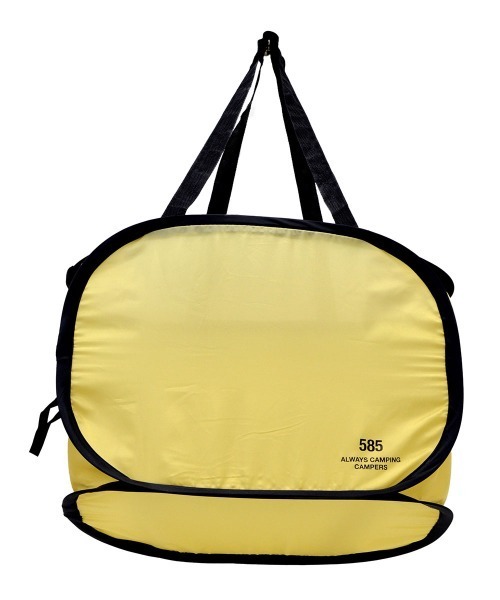entre square(アントレスクエアー)の「bcl/585 ポップアップバッグ レジ ランドリー 折りたたみ 肩掛け(エコバッグ/サブバッグ・レディース・グレー/カーキ/タン・ONE SIZE)」の22枚目の写真