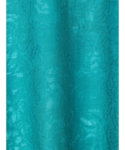 Green　Parks（グリーンパークス）の「シアージャガードTシャツ（シャツ/ブラウス・レディース・ブラック/オフホワイト/ブルーグリーン・FREE）」の15枚目の写真