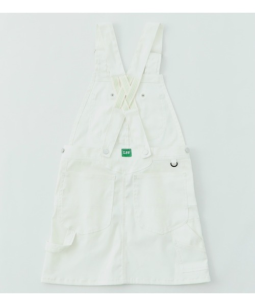 Lee オールインワン カバーオール つなぎ ホワイト Lee (リー) Lot