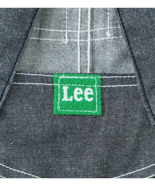Lee(リー)の「Lee/リー【Lee GOLF】オーバーオールスカート(つなぎ/オールインワン・レディース・ホワイト/インディゴブルー/ストライプ/グリーン・X-SMALL/MEDIUM/SMALL)」の10枚目の写真