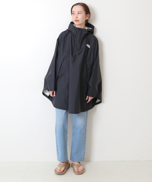 SLOBE IENA（スローブイエナ）の「【THE NORTH FACE/ノースフェイス】 Access ポンチョ（ポンチョ・レディース・ブラック/ベージュ系その他・38）」の7枚目の写真