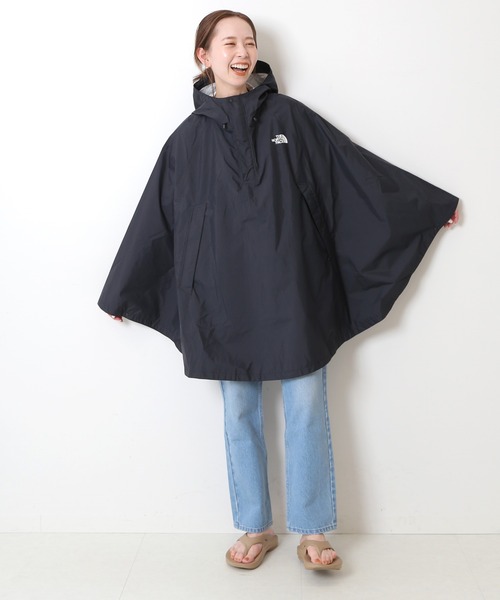 SLOBE IENA（スローブイエナ）の「【THE NORTH FACE/ノースフェイス】 Access ポンチョ（ポンチョ・レディース・ブラック/ベージュ系その他・38）」の6枚目の写真