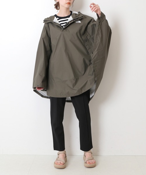 SLOBE IENA（スローブイエナ）の「【THE NORTH FACE/ノースフェイス】 Access ポンチョ（ポンチョ・レディース・ブラック/ベージュ系その他・38）」の14枚目の写真