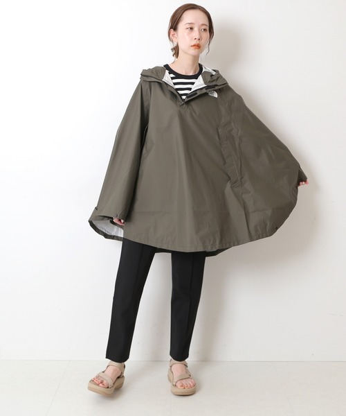 SLOBE IENA（スローブイエナ）の「【THE NORTH FACE/ノースフェイス】 Access ポンチョ（ポンチョ・レディース・ブラック/ベージュ系その他・38）」の5枚目の写真