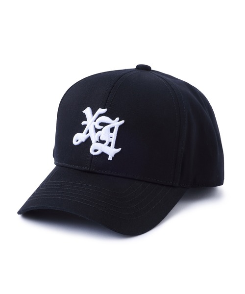 XLARGE(エクストララージ)の「OLD ENGLISH LOGO 6PANEL CAP(キャップ・メンズ・グリーン/ブラウン/ベージュ/オレンジ/ブルー/ブラック・ONE SIZE)」の2枚目の写真