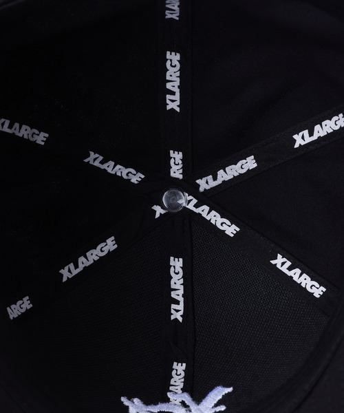 XLARGE(エクストララージ)の「OLD ENGLISH LOGO 6PANEL CAP(キャップ・メンズ・グリーン/ブラウン/ベージュ/オレンジ/ブルー/ブラック・ONE SIZE)」の16枚目の写真