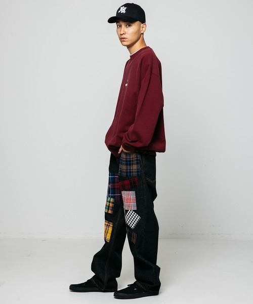 XLARGE(エクストララージ)の「OLD ENGLISH LOGO 6PANEL CAP(キャップ・メンズ・グリーン/ブラウン/ベージュ/オレンジ/ブルー/ブラック・ONE SIZE)」の21枚目の写真