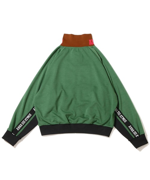 未使用品　ANNA SUI ATMOS トラックジャケット GREEN XL ANNA SUI（アナスイ）の「ANNA SUI ATMOS トラックジャケット