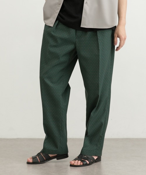 URBAN RESEARCH(アーバンリサーチ)の「KOMONプリントイージーパンツ(その他パンツ・メンズ・ブラック/グリーン・SMALL/MEDIUM/LARGE)」の10枚目の写真
