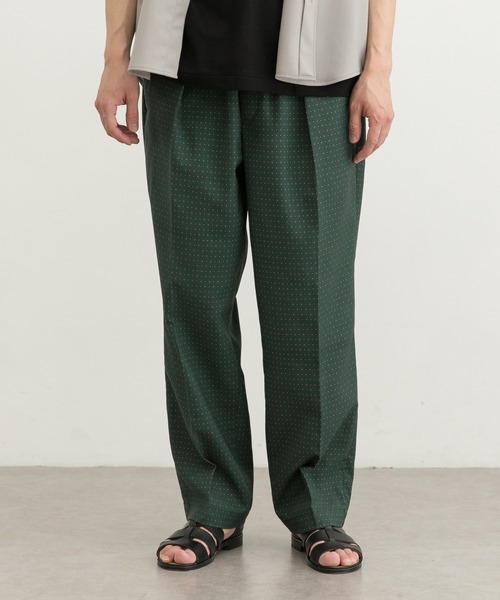 URBAN RESEARCH(アーバンリサーチ)の「KOMONプリントイージーパンツ(その他パンツ・メンズ・ブラック/グリーン・SMALL/MEDIUM/LARGE)」の11枚目の写真